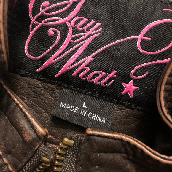 Faux leather Moro jacket ... FALL MUST HAVE 🍁 - Picture 3 of 3